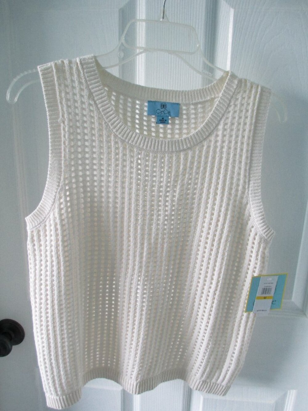 CeCe cotton tank top